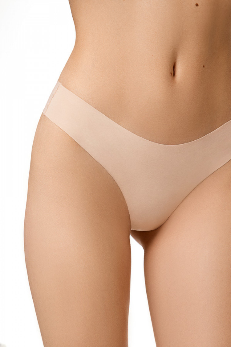 Panties string Nelly, color: light beige — photo 3
