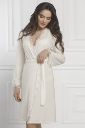 Dressing gown Patrisia, color: milk-milk  — preview