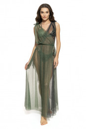 BEACH DRESS Sesilia, color: green-black  — preview