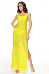 BEACH DRESS Fabien, color: lime  — preview