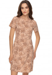 Night dress Inessa, color: beige-brown  — preview