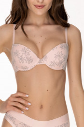 Push-up moulded bra ADRY , color: rose-gray  — preview