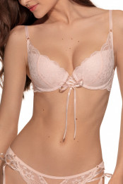 Push-up moulded bra JAME, color: rose powder — preview
