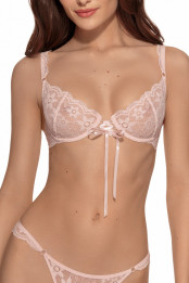 Soft bra LEXY, color: rose powder — preview