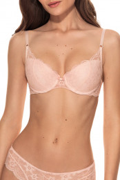 Push-up moulded bra JULY, color: rose powder — preview