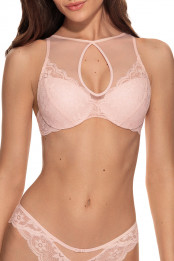 Push-up moulded bra MOLY, color: rose powder — preview