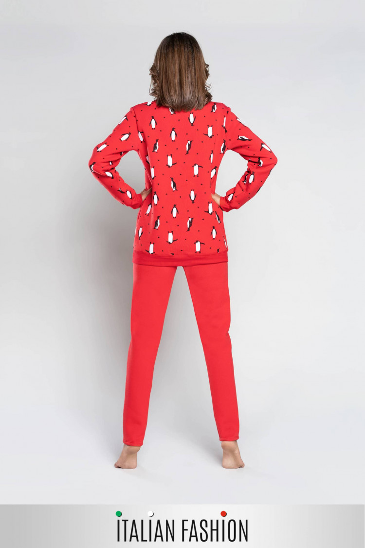 Pajamas LULU, color: red — photo 2