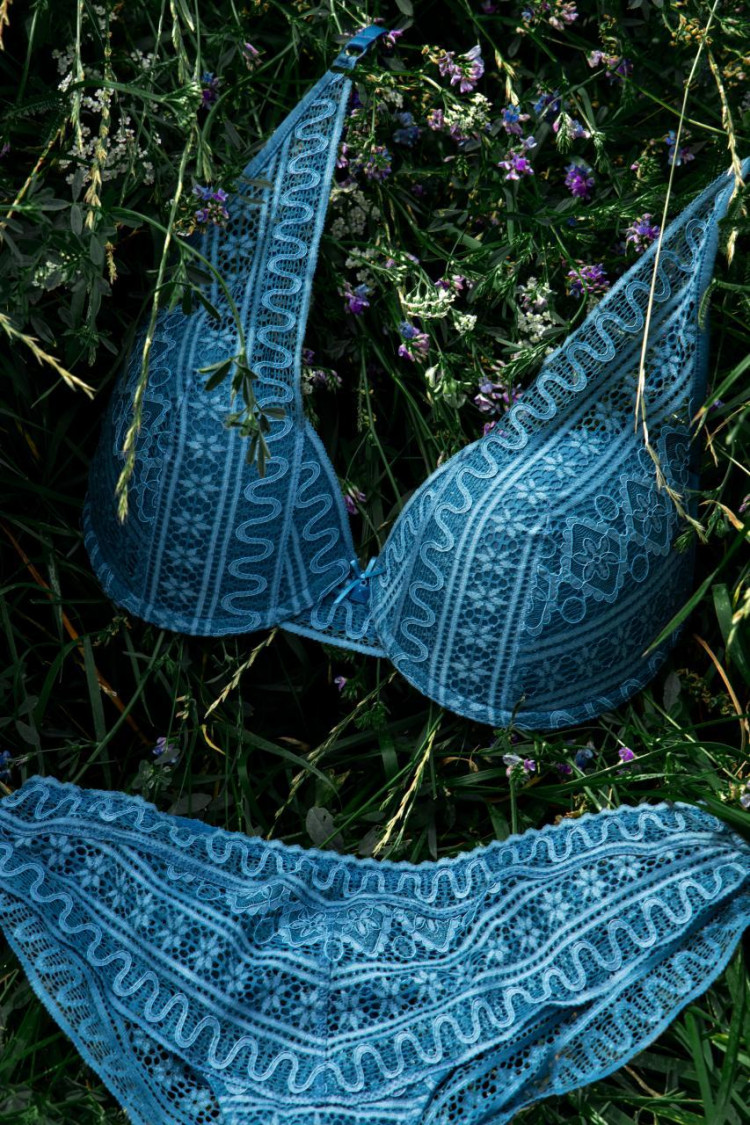Brazilian panties Kelin, color: official blue — photo 3