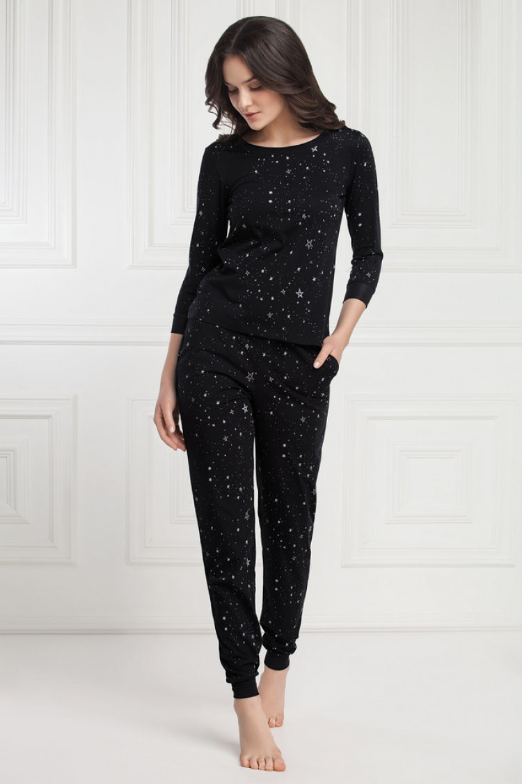 Pajamas - Trousers Fabien Color: - black-silver — photo 2