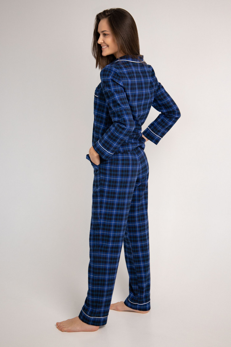 Pajamas - Blouse Jenifer Color: - dark blue-blue — photo 2
