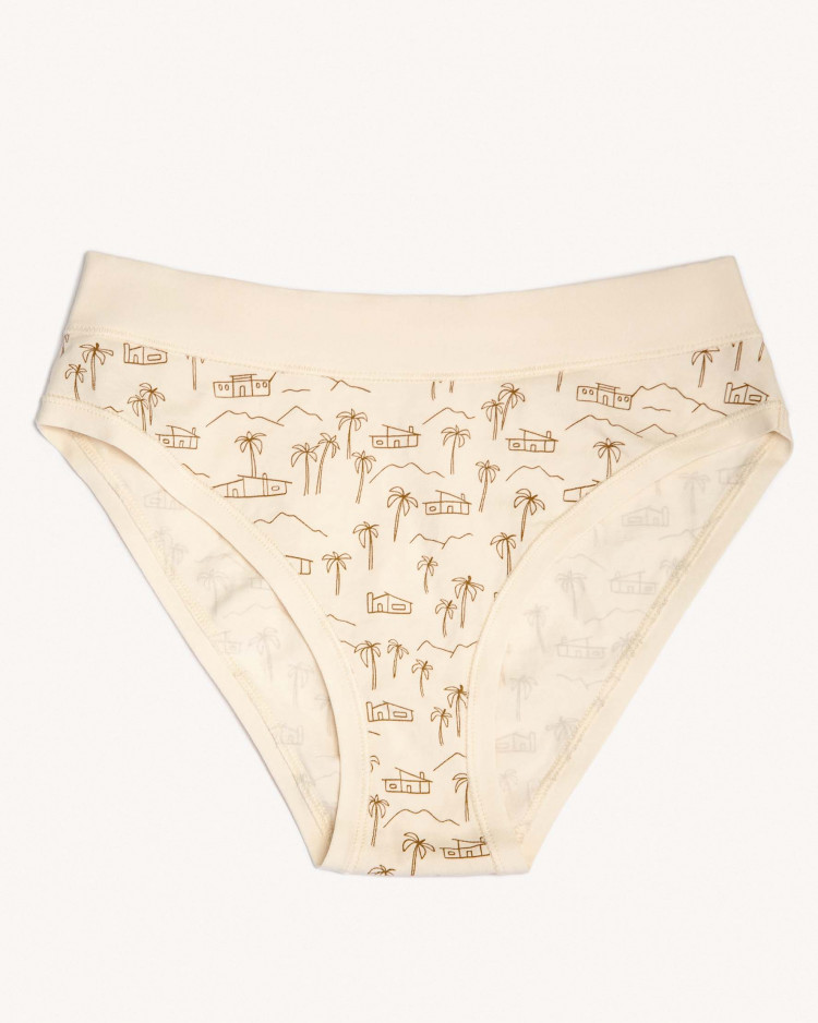 Panties slip — Odilia, color: nude-brown — photo 3