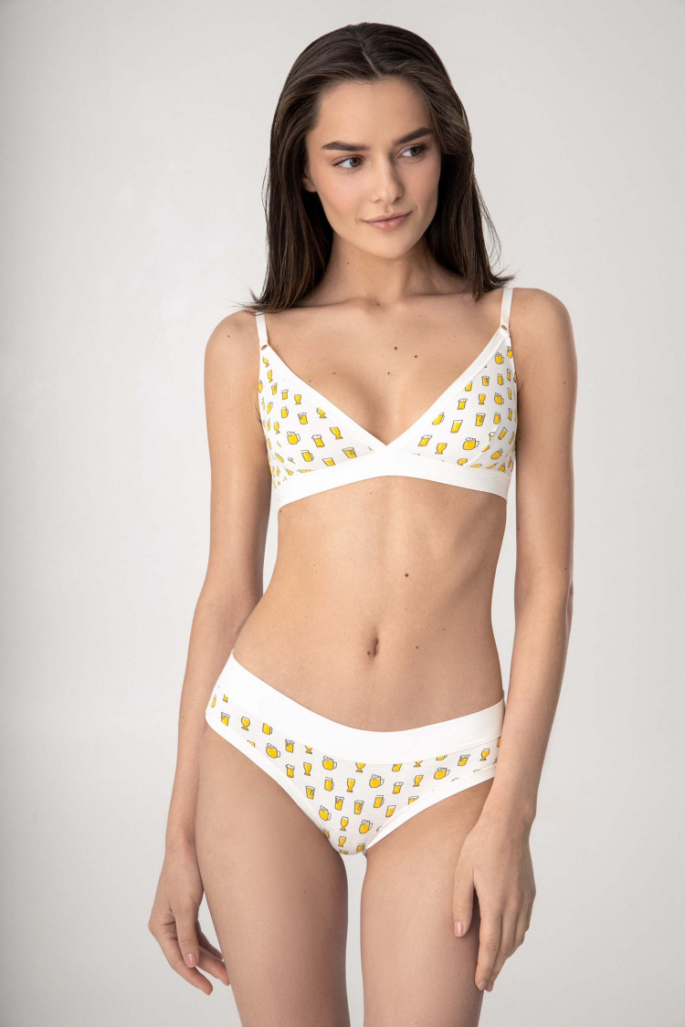 Panties slip — Brelse, color: milk-yellow — photo 1