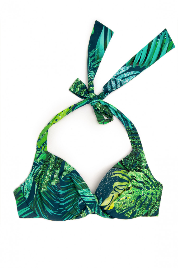 Swimwear - Soft swim bra BETY Color: - jungle  — photo 4