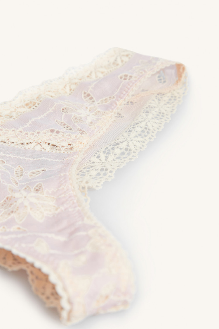 Трусики стрінги — Rachael, колір: лавандовий — фото 6