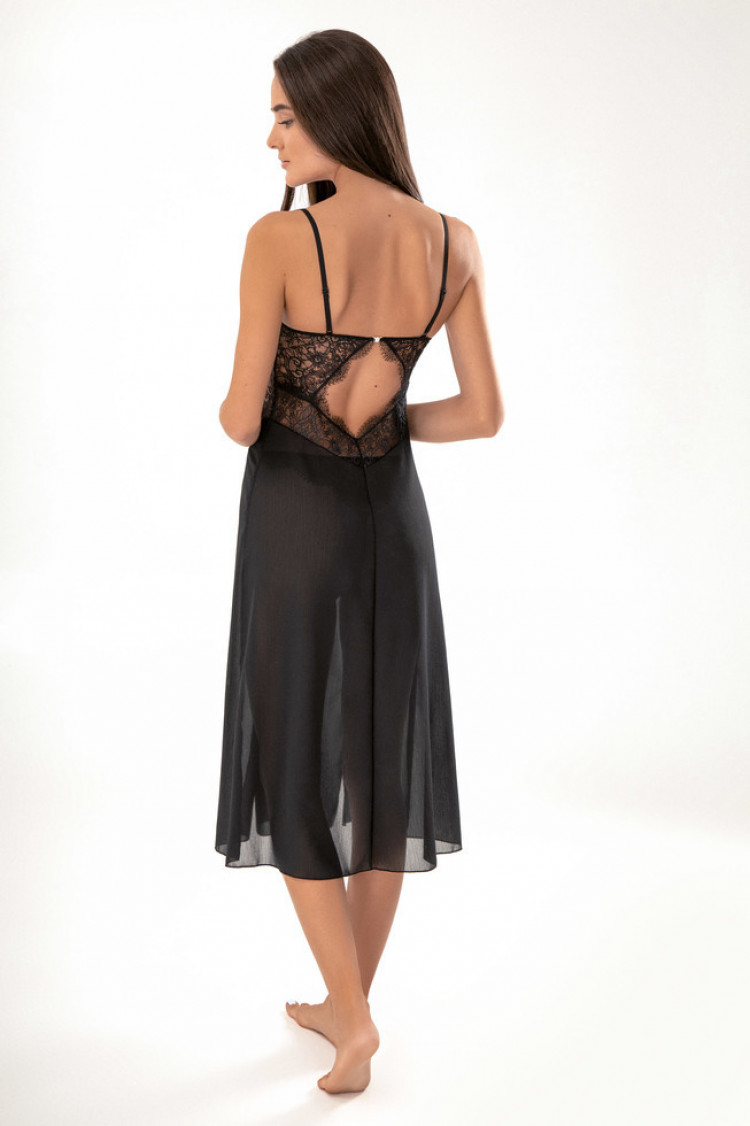 Night dress Hilery, color: black — photo 2