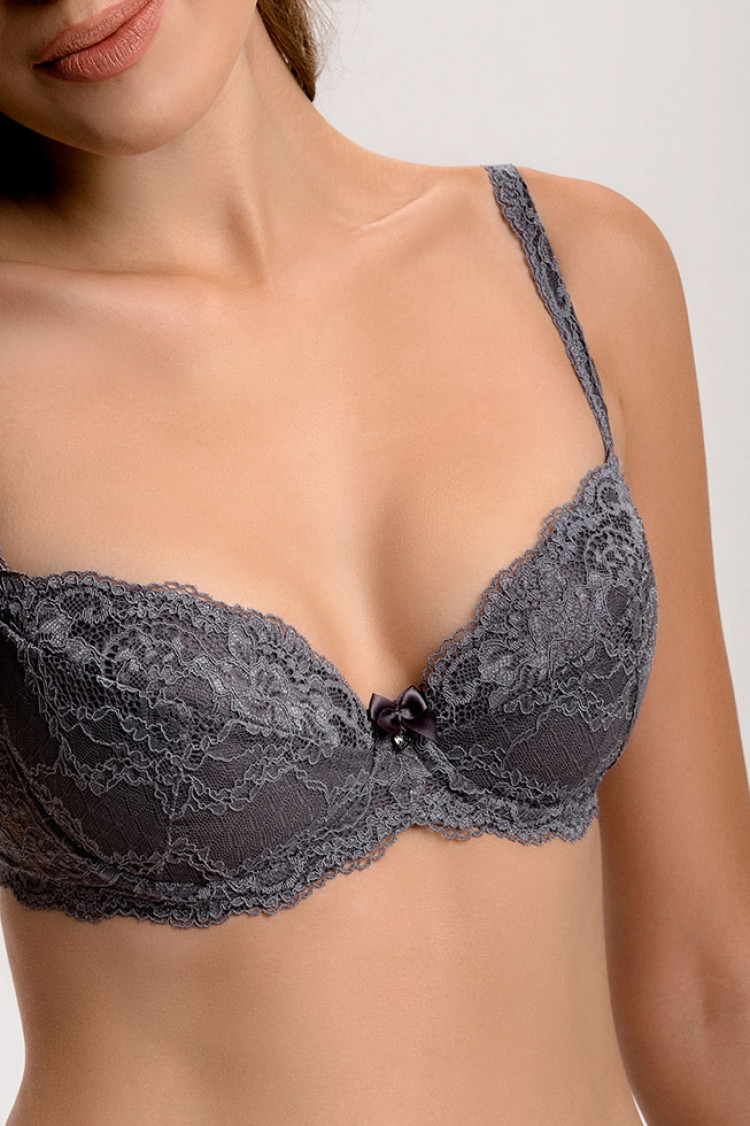 Push-up bra MUSE, color: black pearl — photo 3