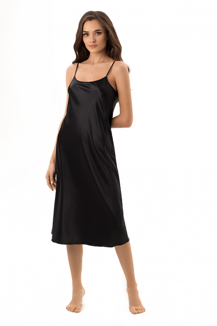 Night dress Florensia, color: black — photo 1