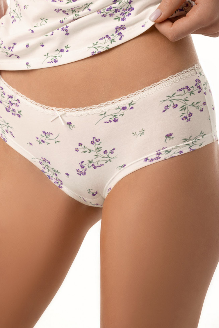 Panties-shorts Candy, color: milk-violet — photo 3