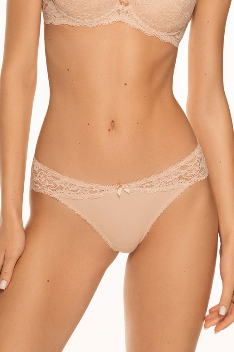 Brazilian panties Deloris, color: beige — photo 1