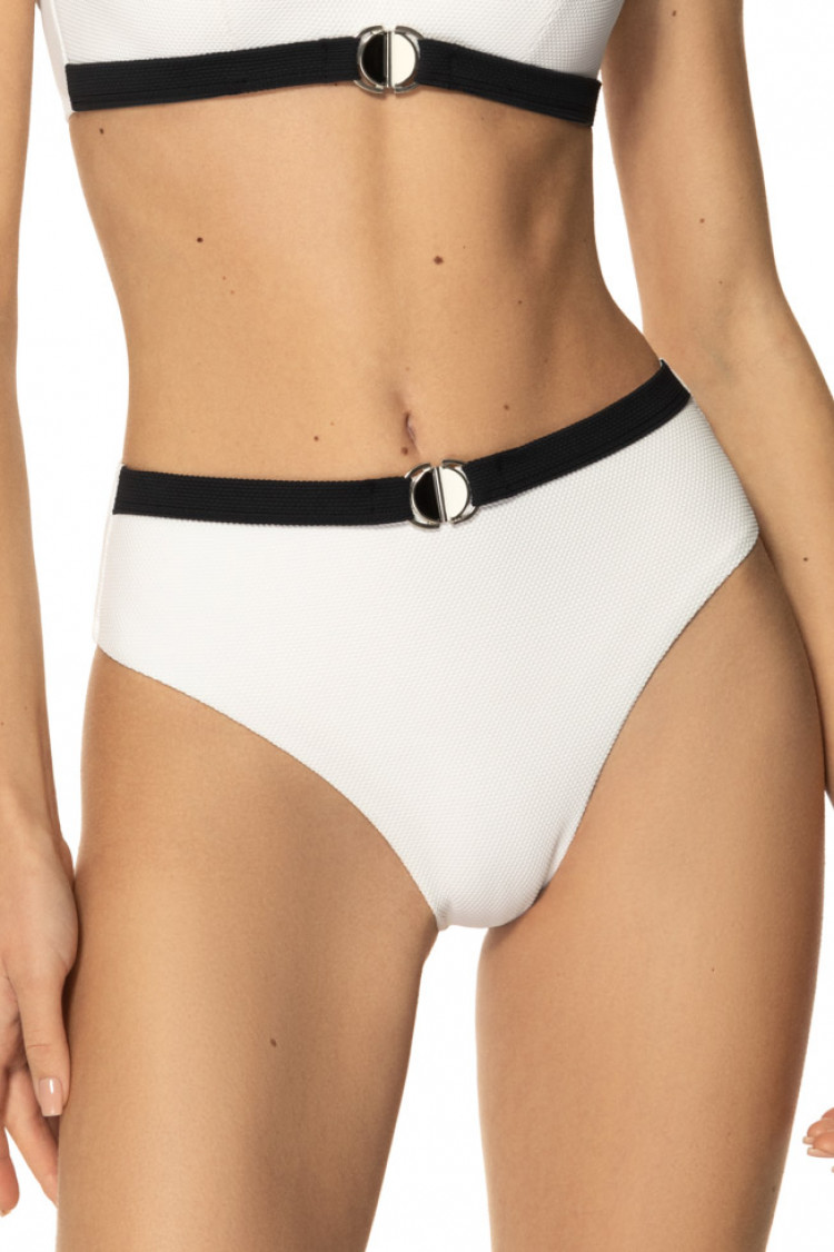 Swimwear - Swim briefs (brazilian) Kelin Color: - white-black  — photo 1