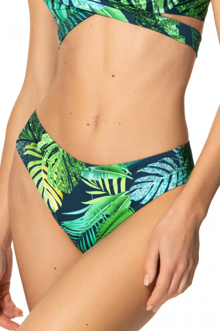 Swimwear - Swim briefs (brazilian) Delice Color: - green  — photo 1