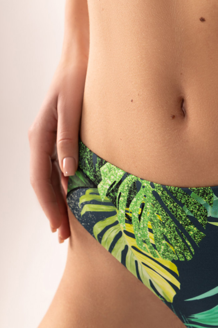 Swimwear - Swim briefs (brazilian) Delice Color: - green  — photo 4