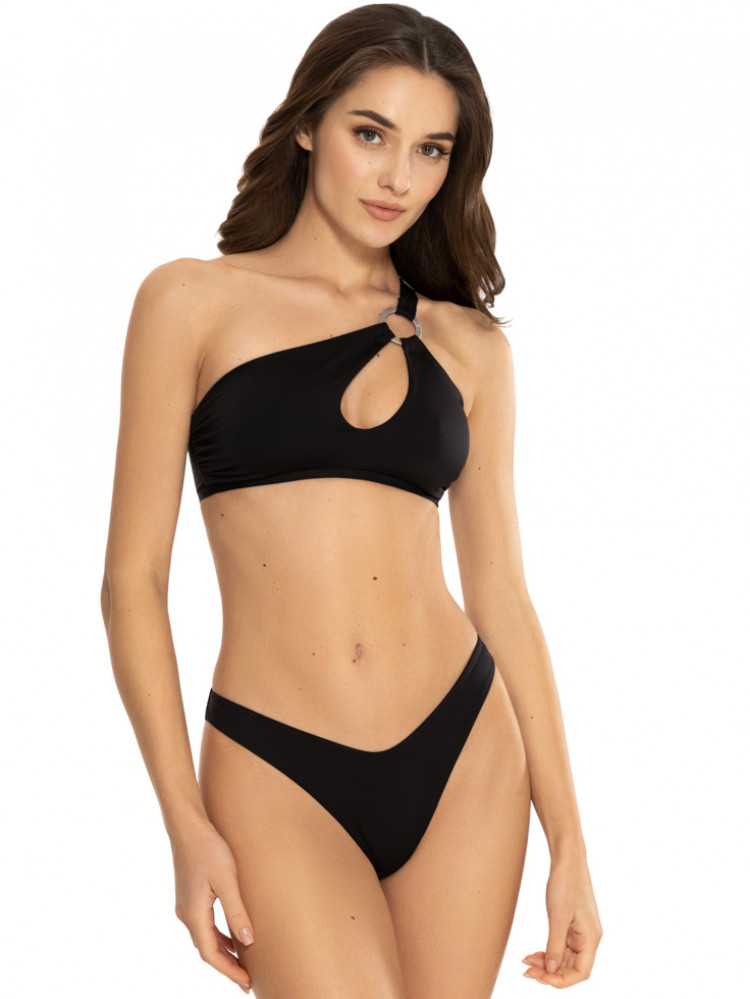 Swimwear - Swim briefs (string) Lindsy Color: - black — photo 5