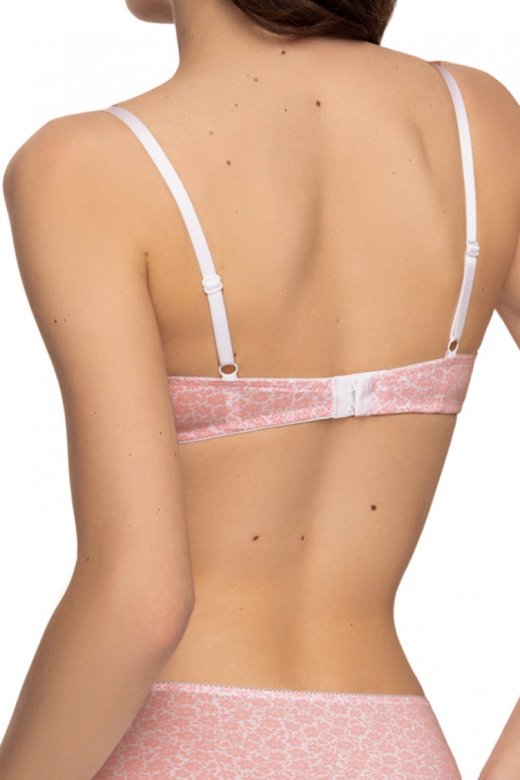 Push-up moulded bra LADY, color: white-rose — photo 2