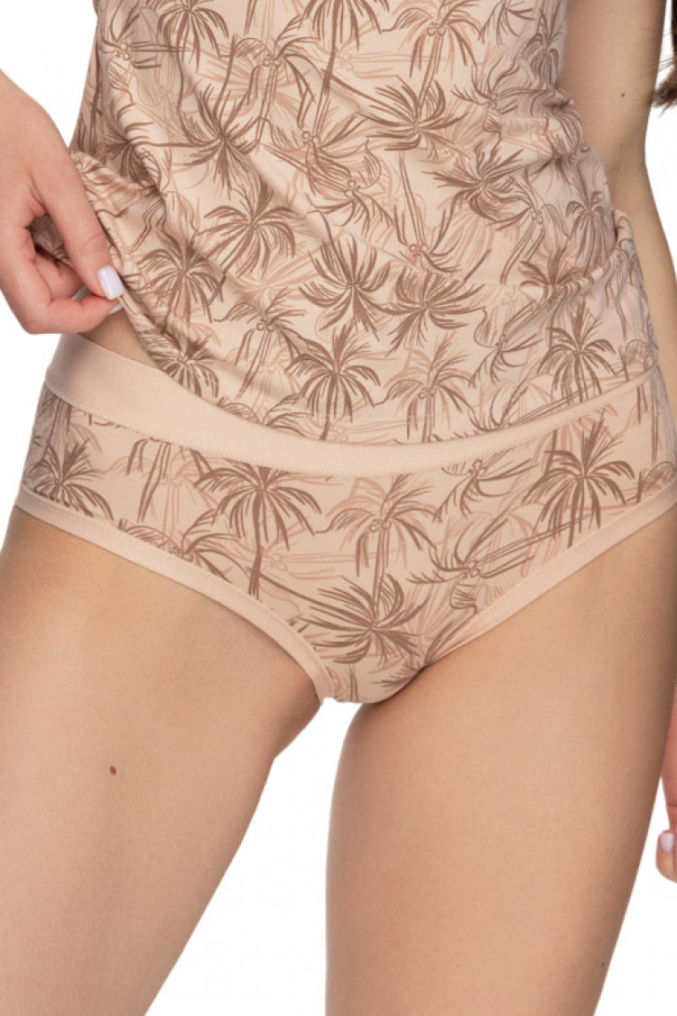 Panties-shorts Layla, color: beige-brown — photo 1