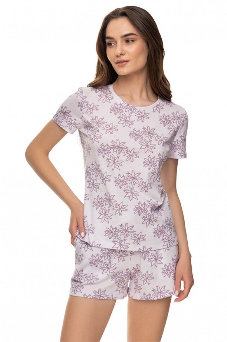 Shorts — Karmela, color: lilac-violet — photo 3