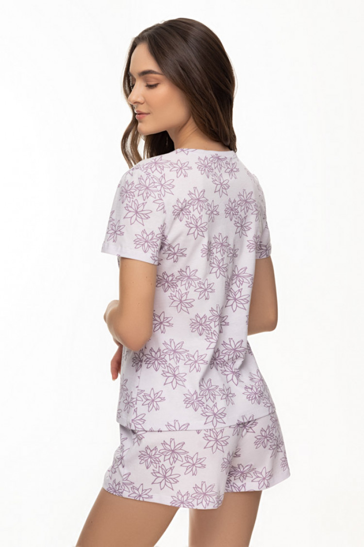 Shorts — Karmela, color: lilac-violet — photo 4