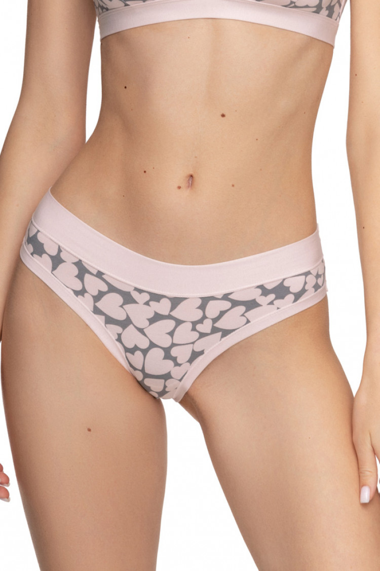 Panties slip — Layla, color: rose-gray — photo 1