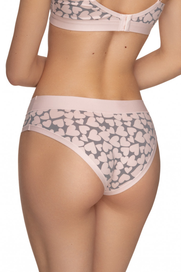 Panties slip — Layla, color: rose-gray — photo 2