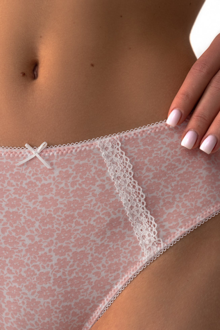 Panties slip — Merin, color: white-rose — photo 3