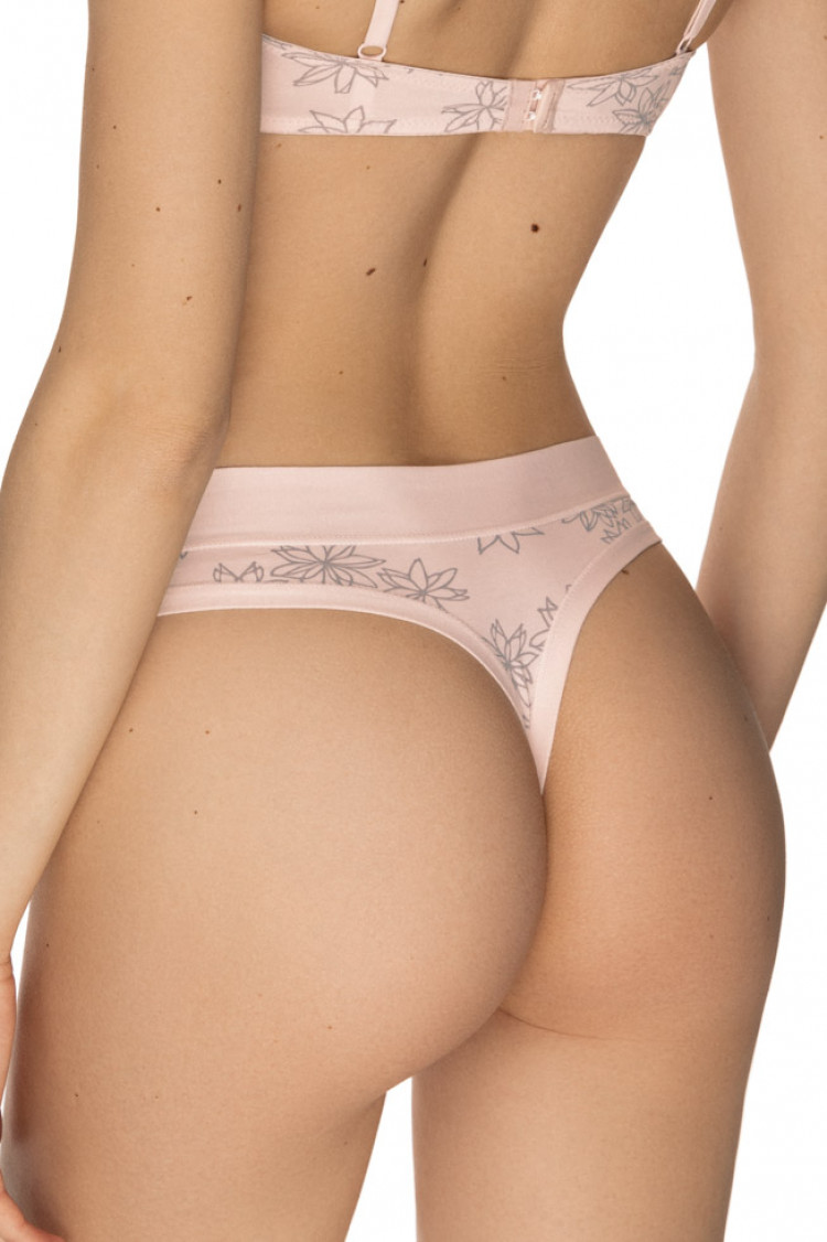Panties string Betsay, color: rose-gray — photo 2